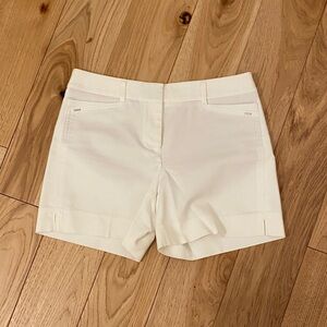 Women's White Shorts